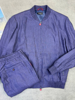 Льняной костюм Kiton