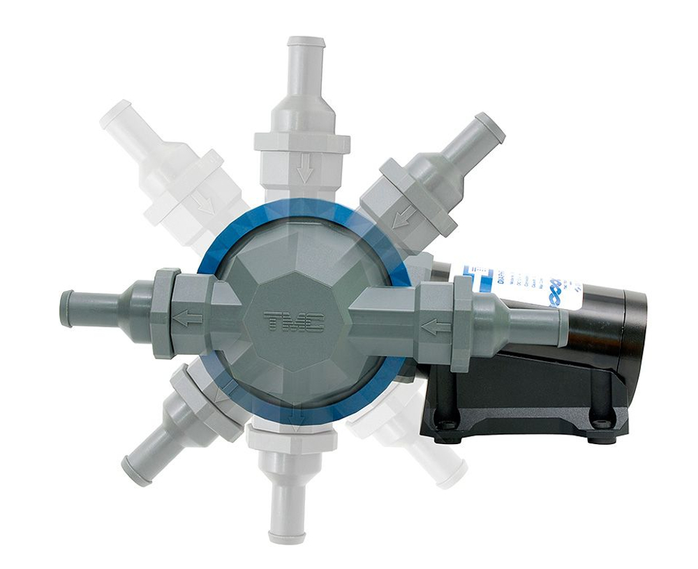 Диафрагменная помпа для сточных вод, 24 В (10250528)