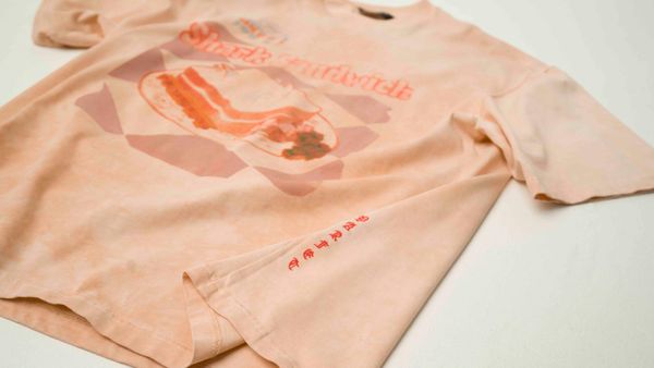 Футболка Shark Sandwich Exclusive персиковая - фото 6