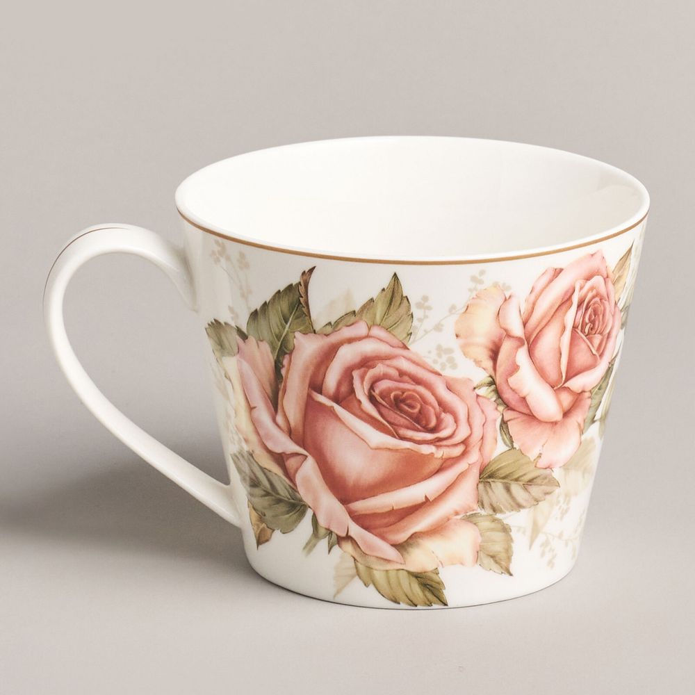 КРУЖКА LEFARD "КОРЕЙСКАЯ РОЗА"450 МЛ (КОР=24ШТ.)