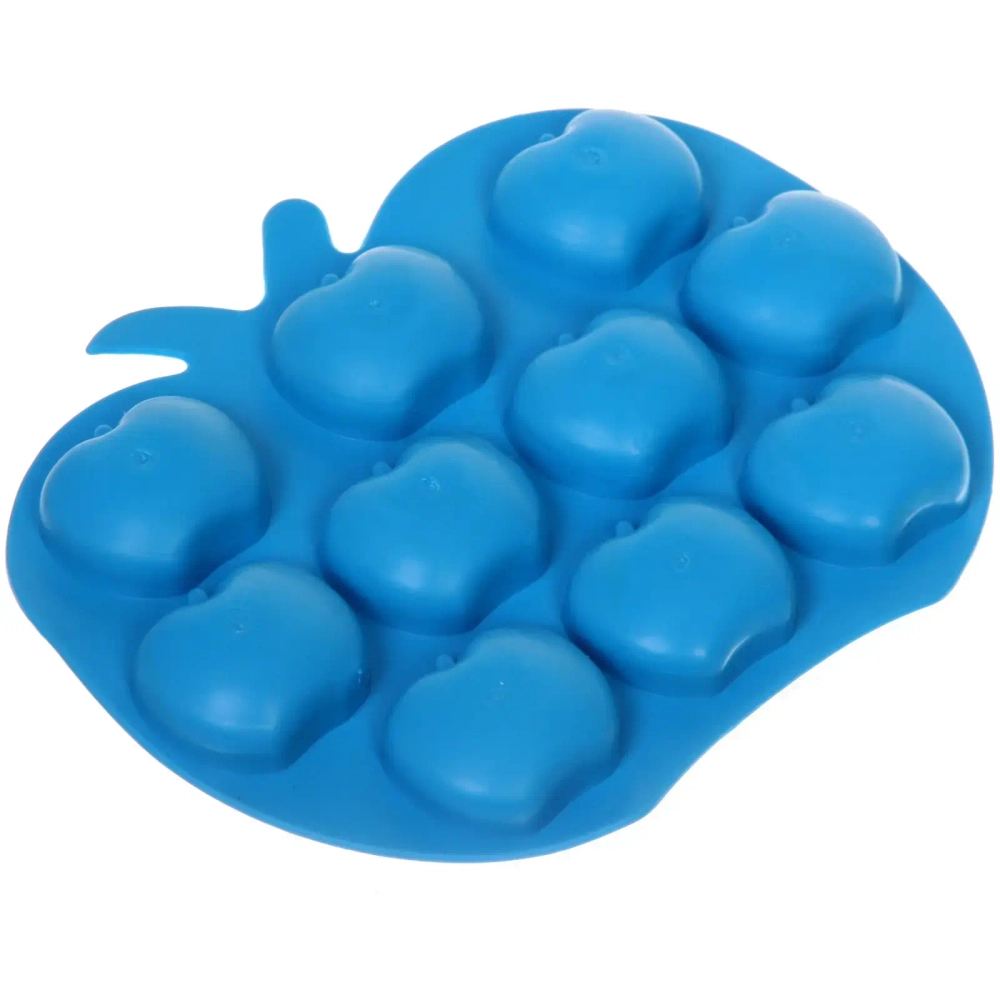 Форма для льда силиконовая «Яблочко» 17*14см, цвета микс