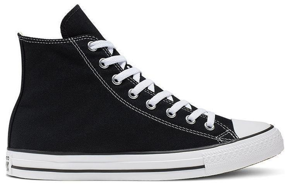 Converse Chuck Taylor All Star chuck taylor high-top canvas shoes men and women the same style black