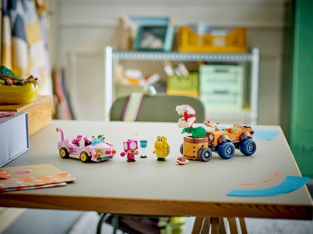 Конструктор LEGO Super Mario 72044 Mario Kart – Piranha Plant Power-Up Pursuit