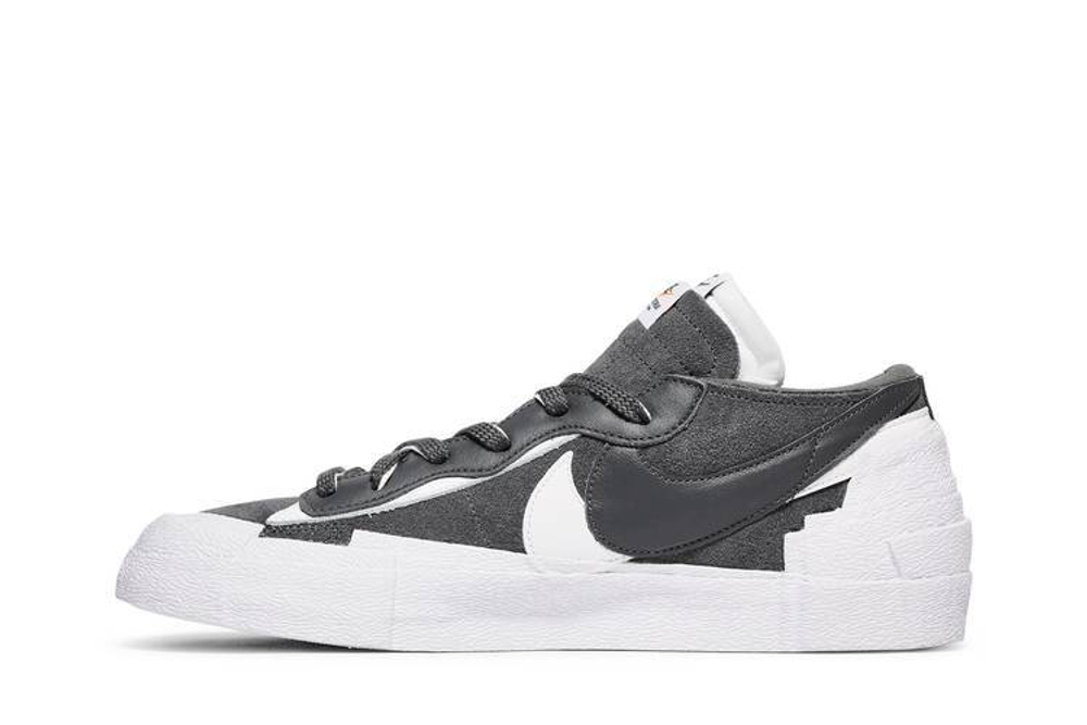 Кроссовки Sacai X Nike Blazer Low "Iron Grey"