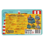 Конструктор Машинка "Книжный магазин" (FOFA)