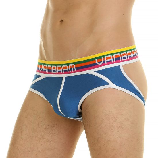 Мужские трусы джоки синие Van Baam