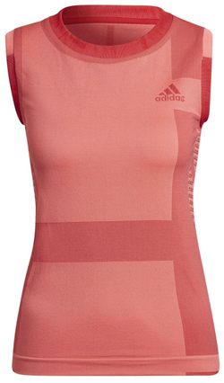 Женский топ теннисный Adidas Tennis Premium Primeknit Tank Top W - красный