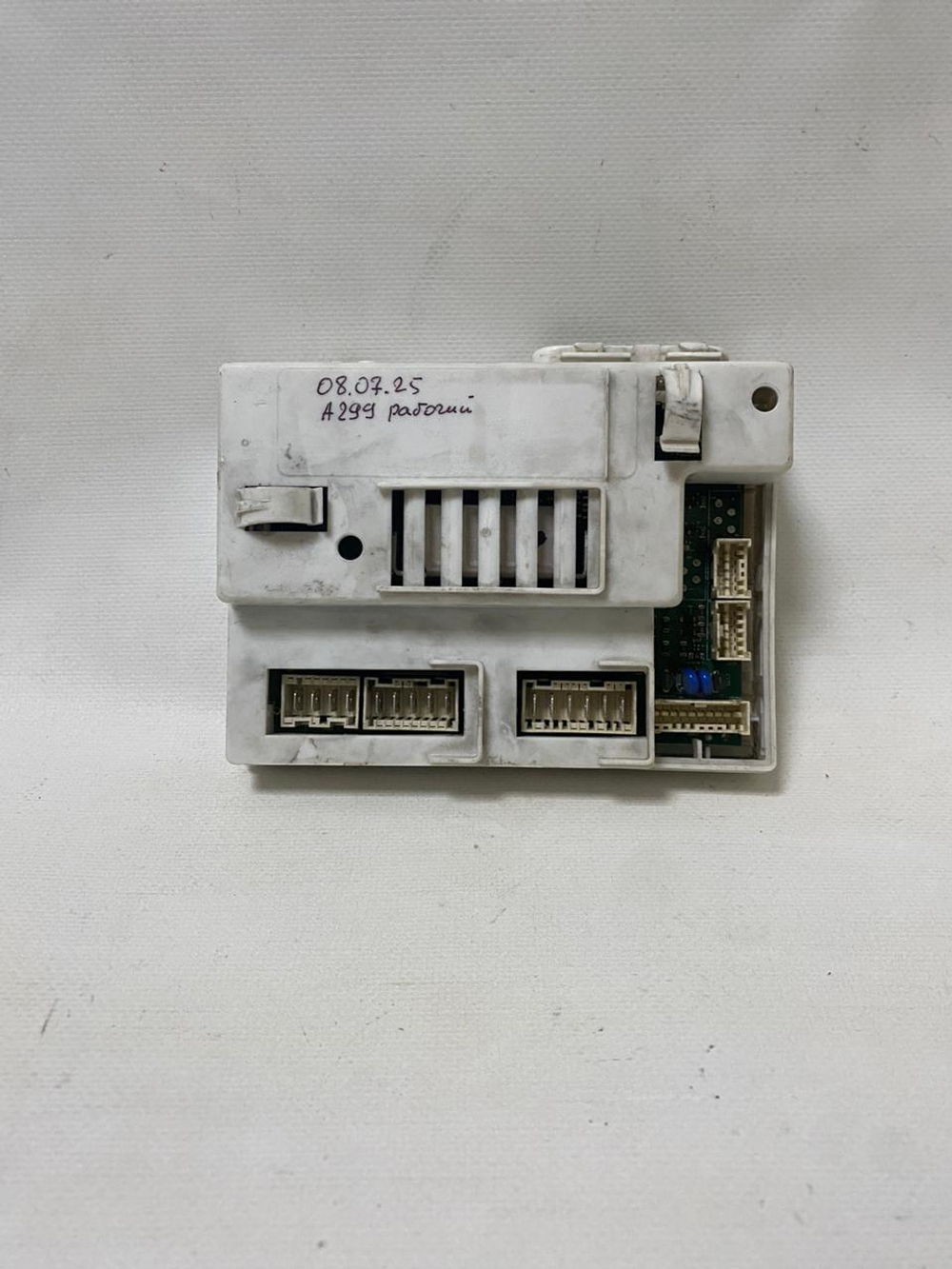 211.2 Силовой модуль+панель индикации стиральной машины Indesit IWSB5093 б/у