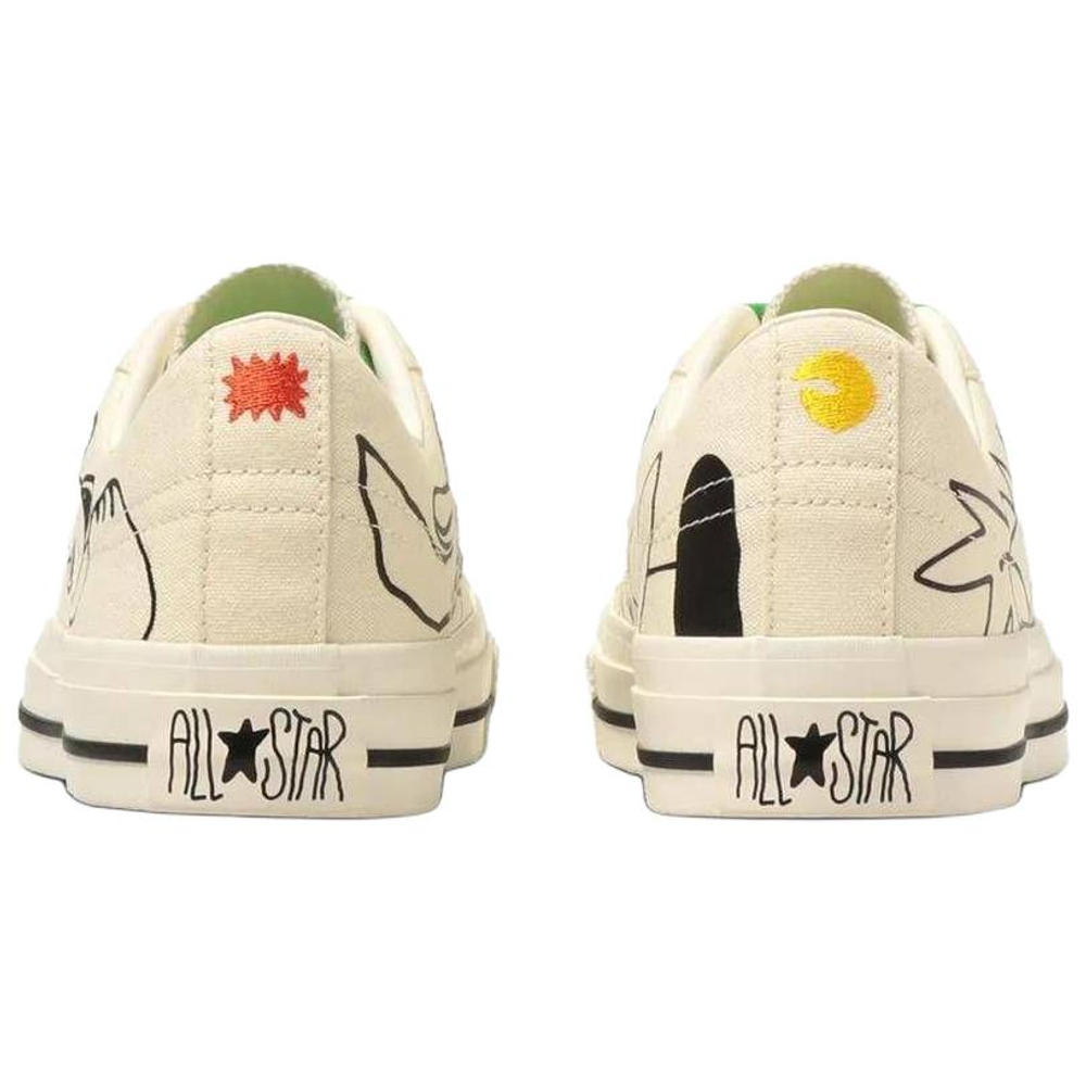 Converse x Daisuke Kondo ONE STAR Canvas Shoes Unisex White Black