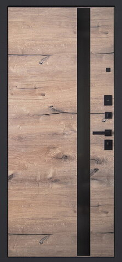 Стальная дверь "Арабика". Заказная модель.