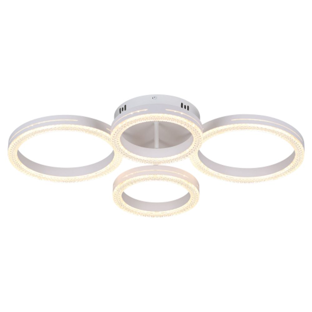 Светильник потолочный светодиодный Rivoli   6187-702 LED 75 Вт 3000-6000К белый с пультом