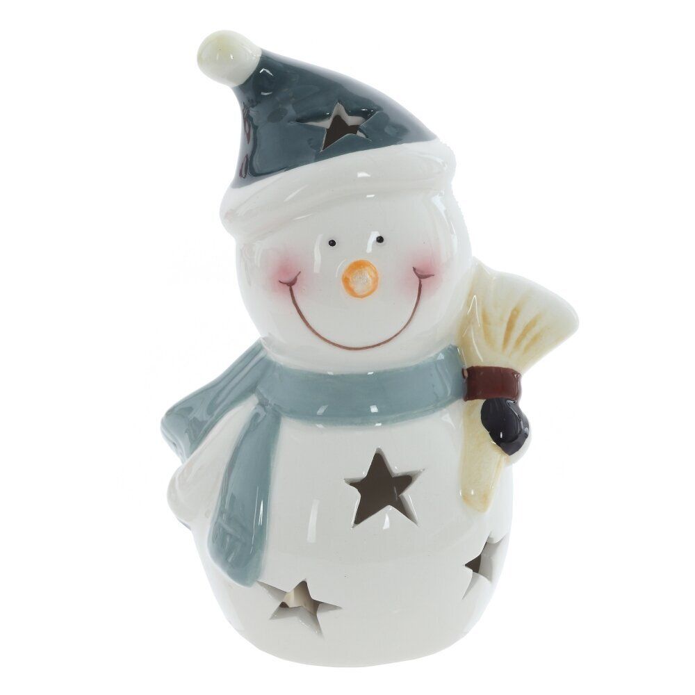 GAEM Фигурка декоративная "Снеговик" с подсветкой (LR44x2), L8 W6,5 H12 см