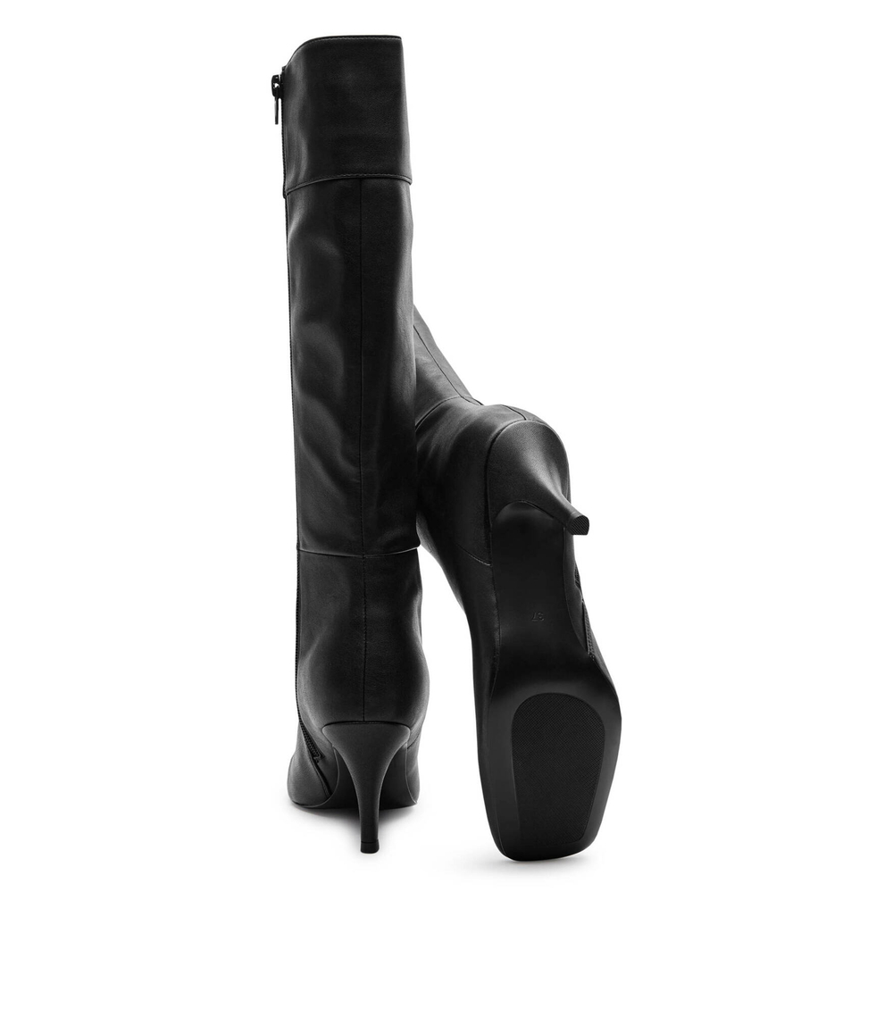 Сапоги казаки на шпильке TWINSET - черный(242TGT030)