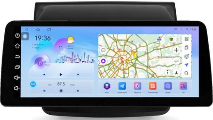 Магнитола для Mitsubishi L200 4 2006-2015, Pajero Sport 2 2008-2015 - FarCar монитор 12.3" 2K QLED на Android 14, TS10, CarPlay, 4G SIM-слот