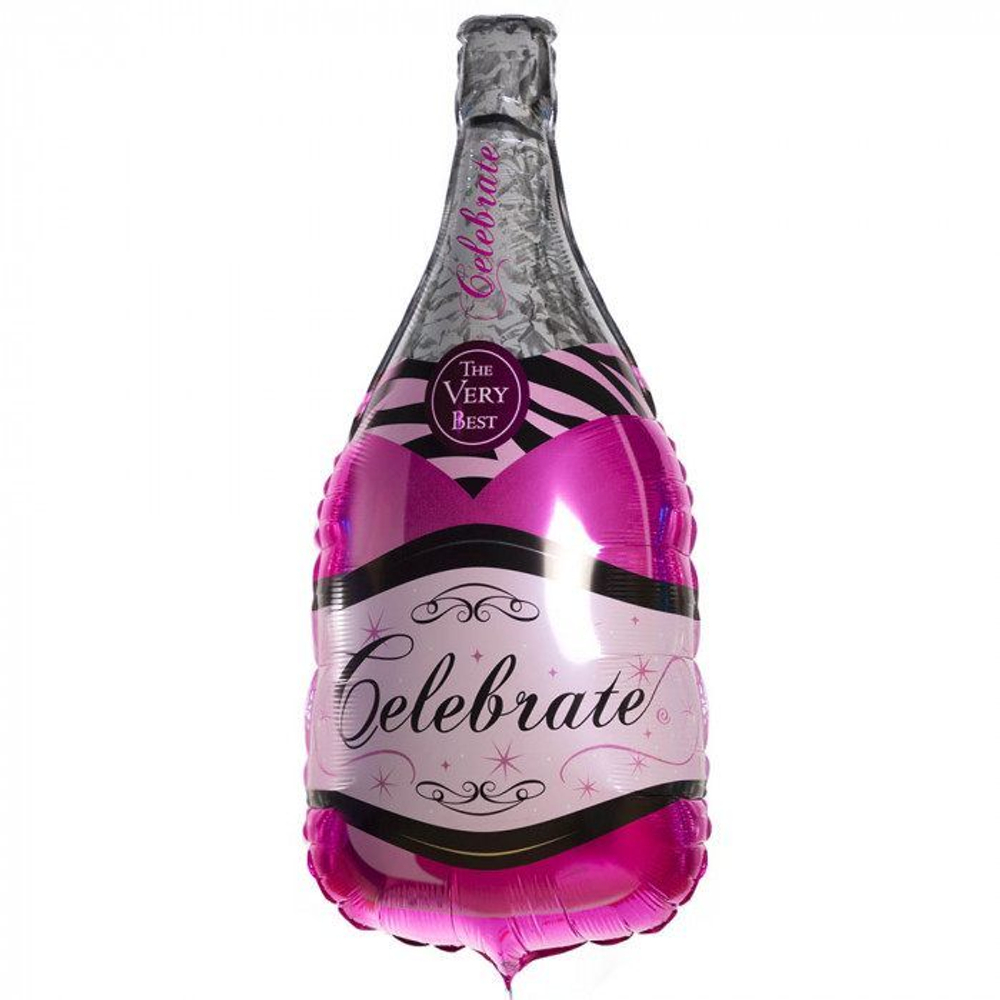 Фигура "Розовая бутылка шампанского"