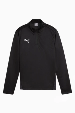 Кофта Puma teamGOAL 1/4 Zip Top Junior - черный
