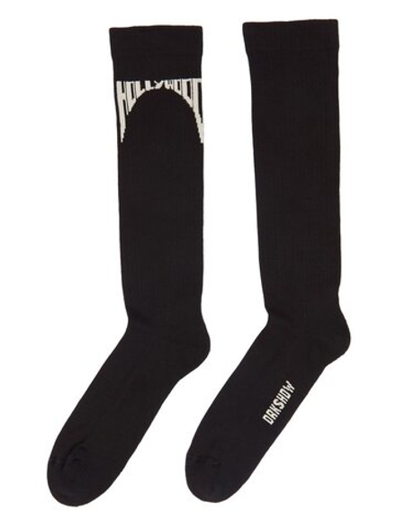 RICK OWENS DRKSHDW ГОЛЬФЫ С ЛОГОТИПОМ ЧЕРНЫЕ HOLLYWOOD