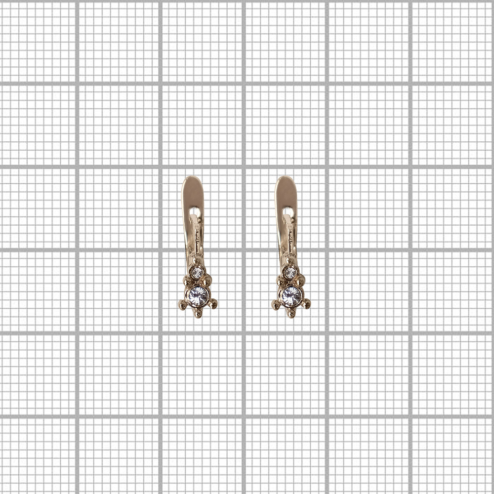 "Эми" серьги из коллекции "Э" от Jenavi