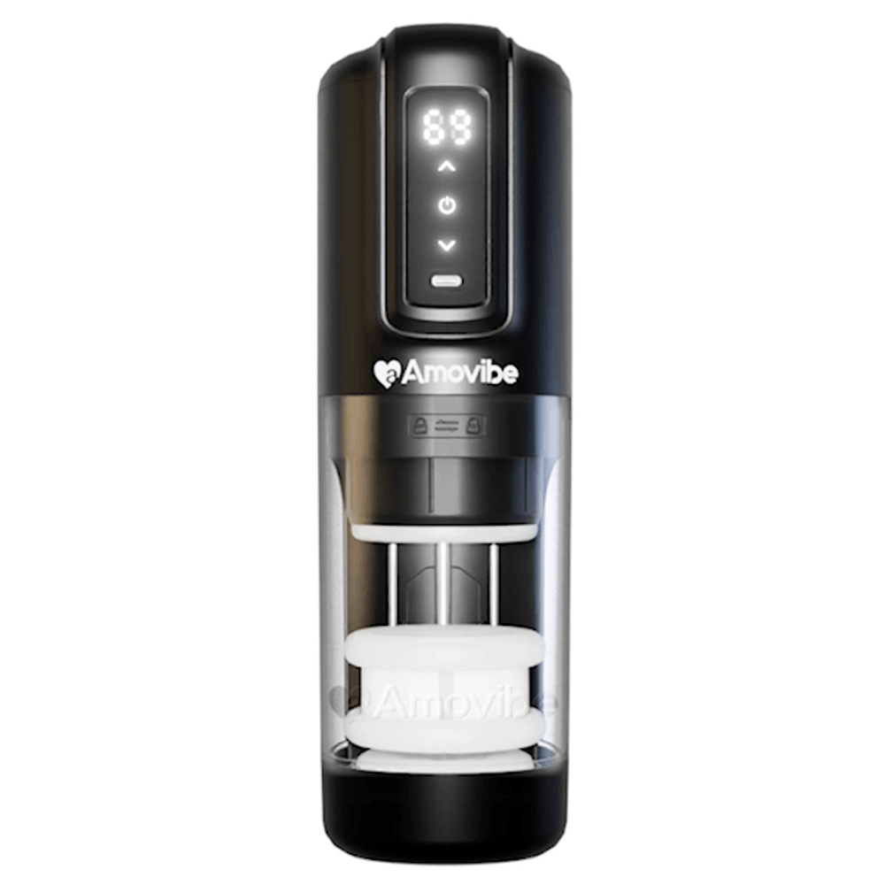 Мастурбатор 27см с ротацией и пенетрацией Amovibe Vortex Rotating & Thrusting Masturbator