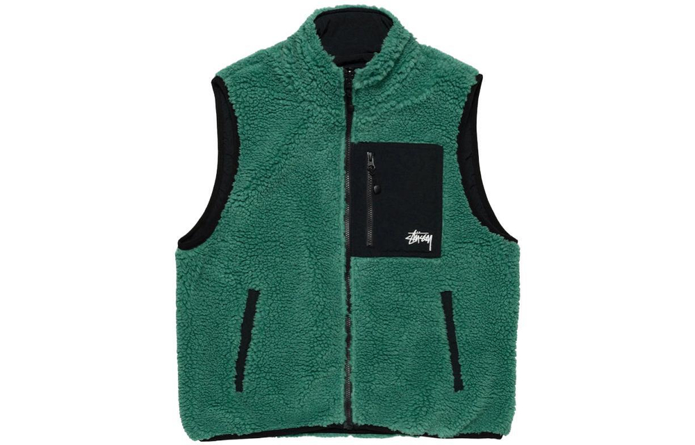 Куртки Stussy FW23 SHERPA REVERSIBLE VEST, 118528