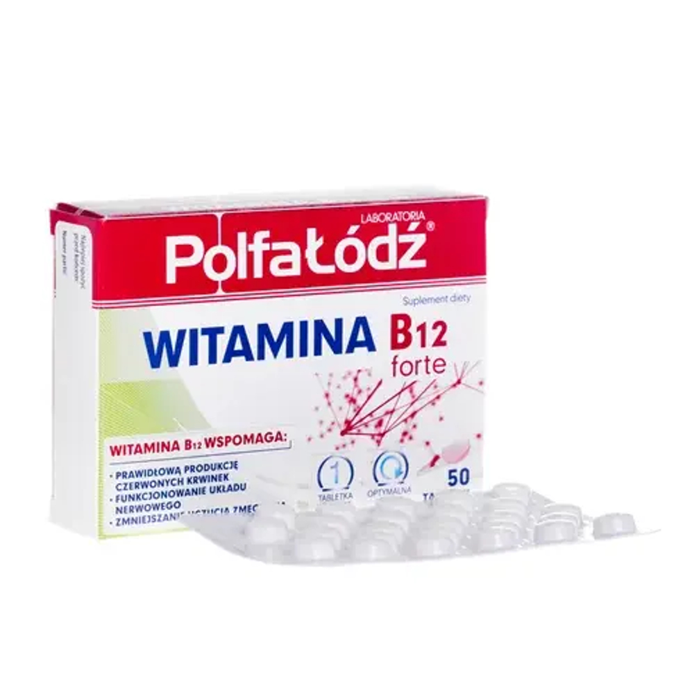 Polfa Lodz Витамин B12 - 50 таблеток