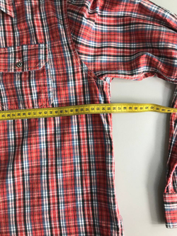 Рубашка Dr.Rehfeld в клетку, маркировка L, визуально на 50 размер