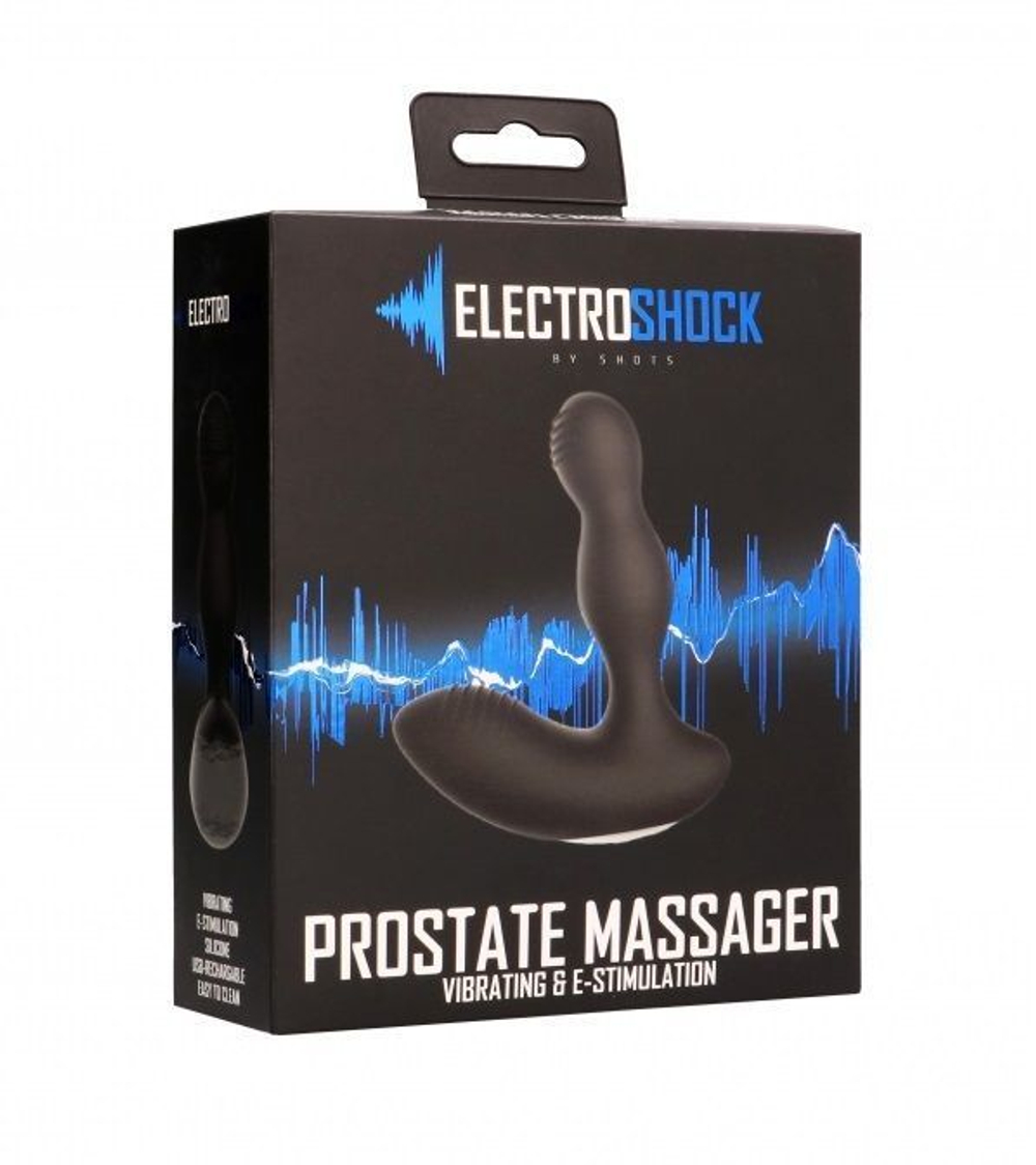 Массажёр простаты с электростимуляцией E-Stimulation Vibrating Prostate