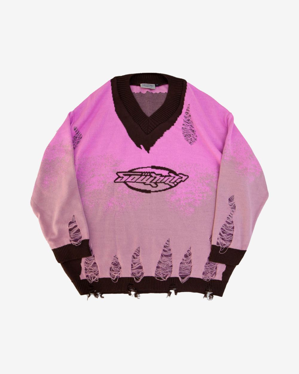 Свитер SoWhat? Logo Pink