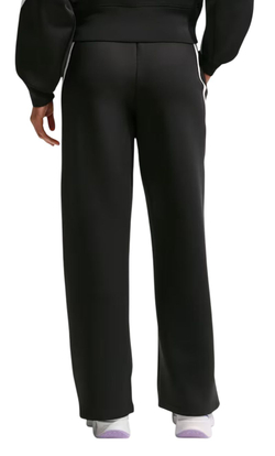 Женские теннисные брюки Nike Advantage Dri-FIT Mid-Rise Tennis - black/white