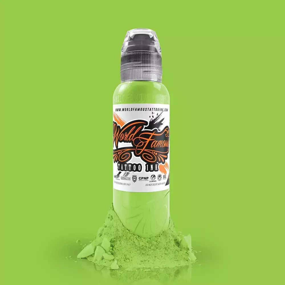 World Famous Ink Pancho Light Green