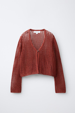 ZARA КАРДИГАН, МЕДНЫЙ