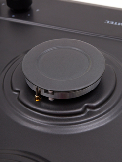 Варочная панель Kumtel KH-43-25, матовая эмалированная сталь, газовый контроль, электроподжиг