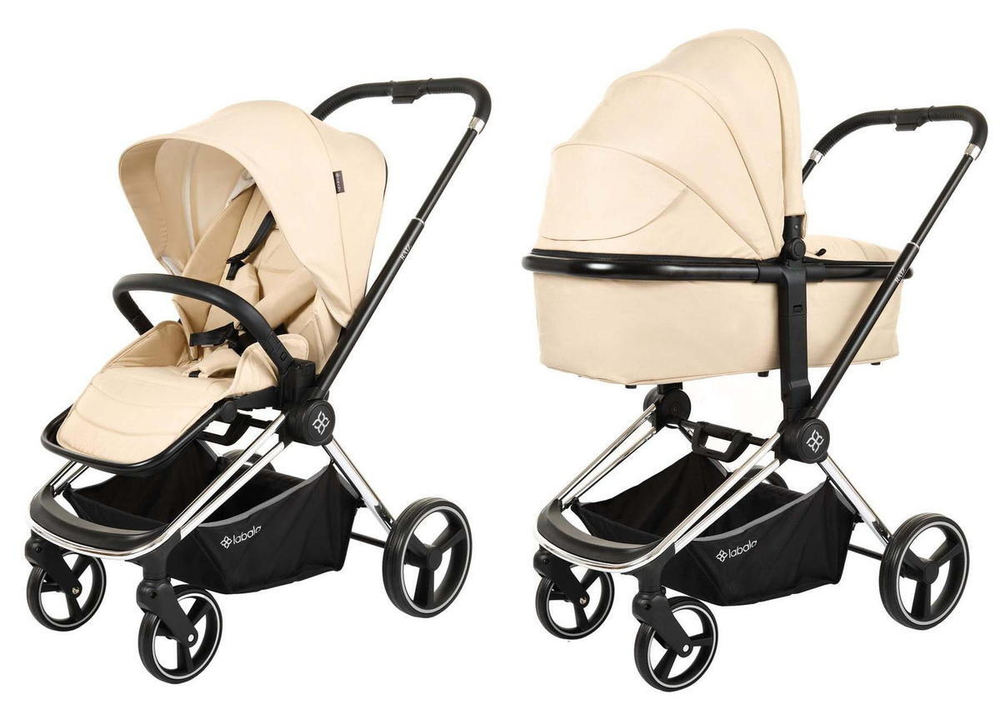 Коляска 2 в 1 Labala Raiz Lite Beige