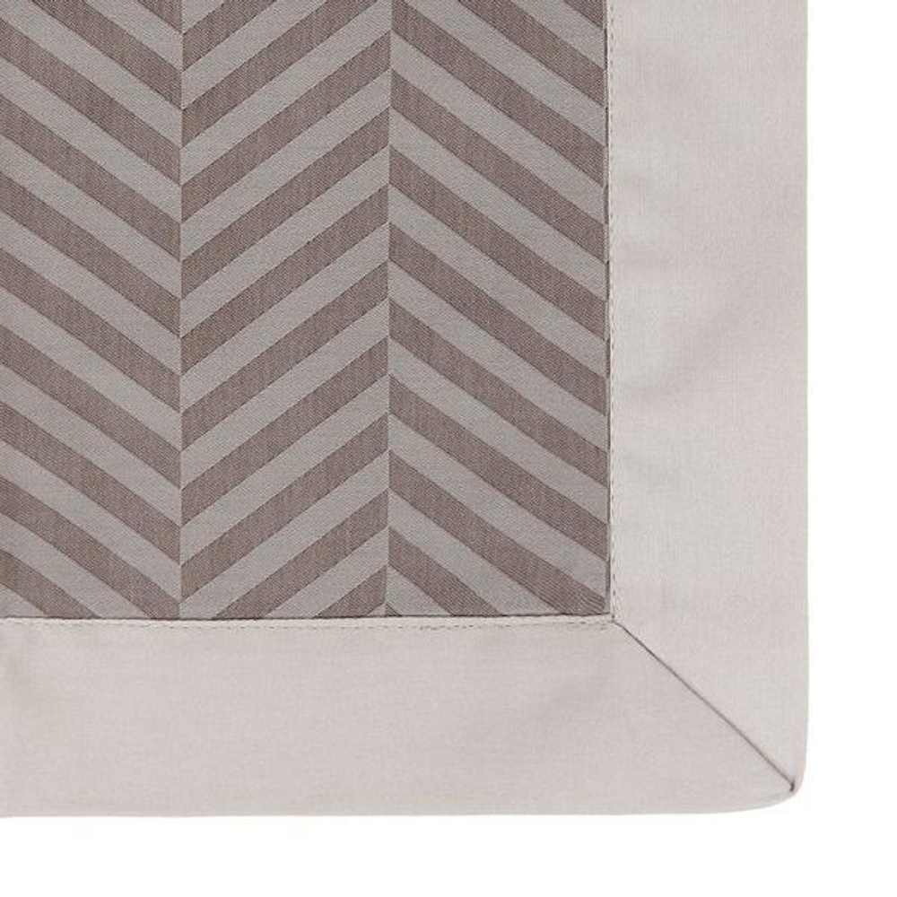 Постельное белье 2 спальное евро Bovi Harrods коричневое Португалия фрагмент