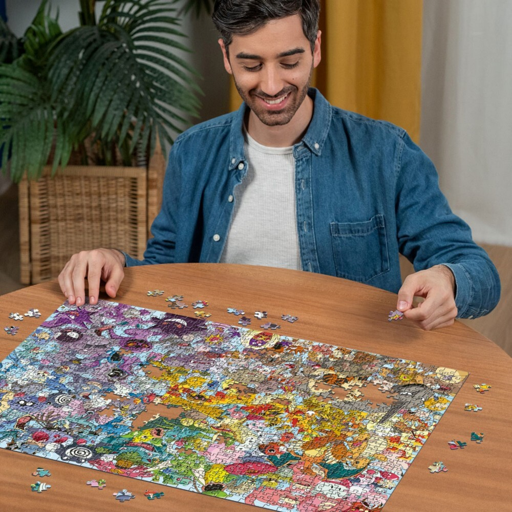 Ravensburger - Пазл Pokemon Challenge 1000 элементов. 004608 / артикул   004608  / GTIN 4005555004608
