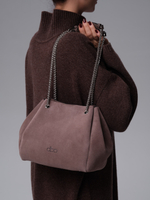 Замшевая сумка DBR 31202 капучино/велюр