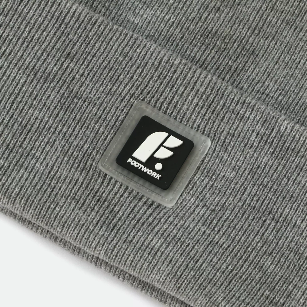 Шапка Footwork Fold Rubber Gray Heather