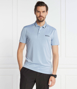 Поло Paddytech BOSS GREEN - голубой(50504667)