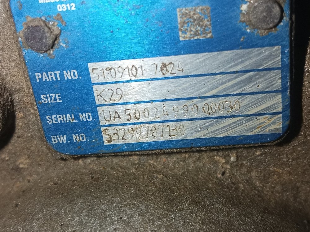 Двигатель D2066 LF41 400 л.с. 2018г
