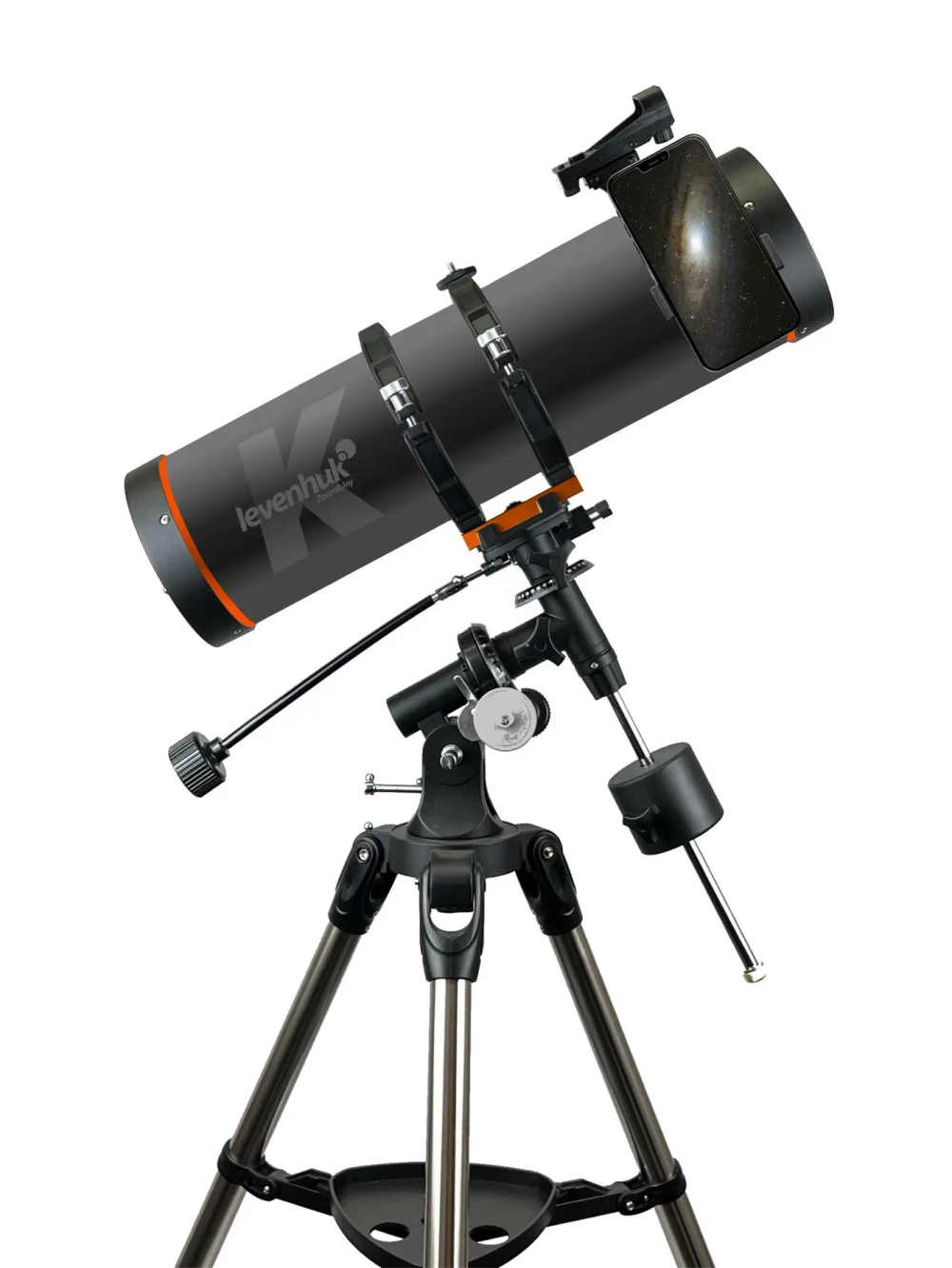 Фототелескоп Levenhuk Kelvin Nova PLUS 130/650 на триноге, общий вид