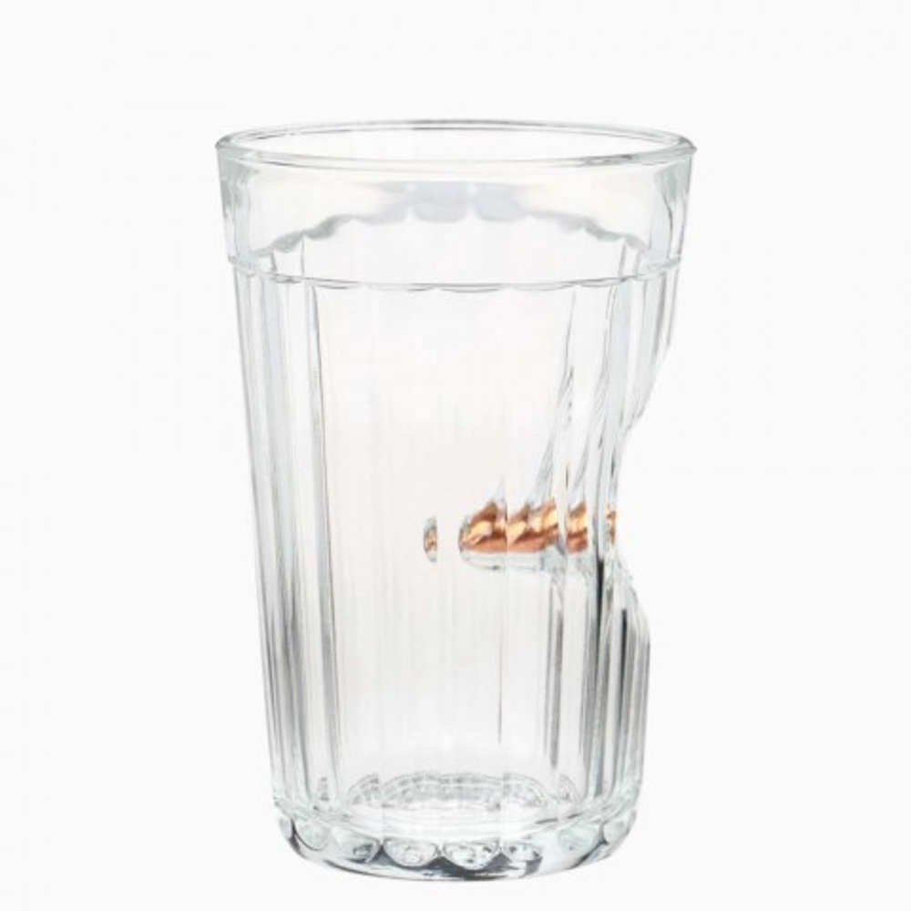 Стакан непробиваемый с пулей «Характер», граненый, 250 мл