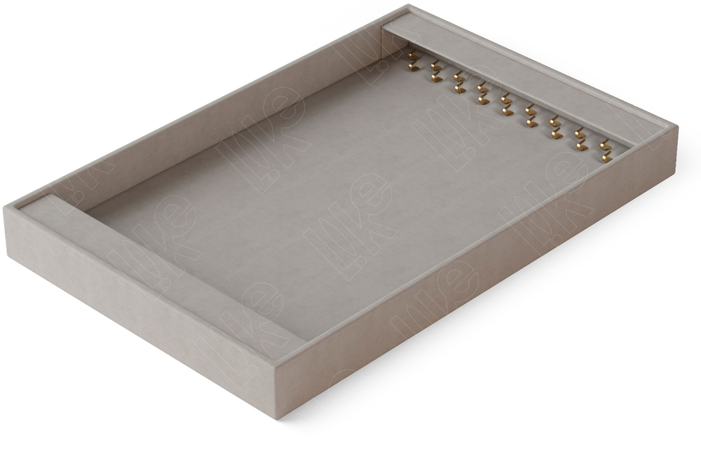 Дисплей 1 серии для 19 цепей/вертикальный/2 ряда крючков/верхняя съемная планка/нижняя планка