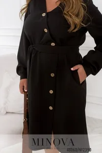 Платье 2390-черный Minova