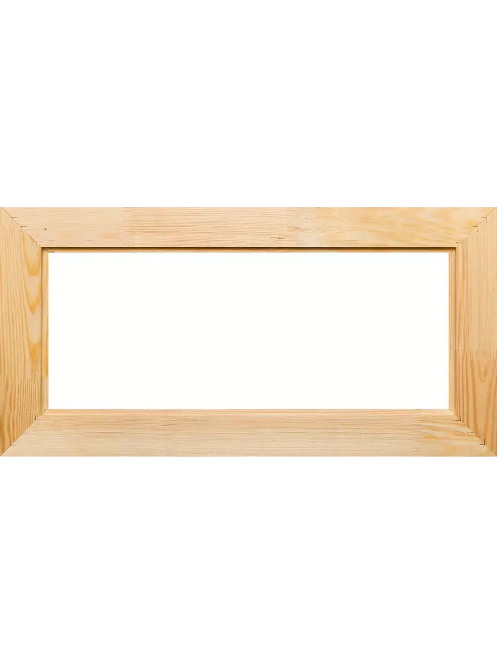 Деревянная рама 20x40 для картин на подрамнике сеч. 60x18