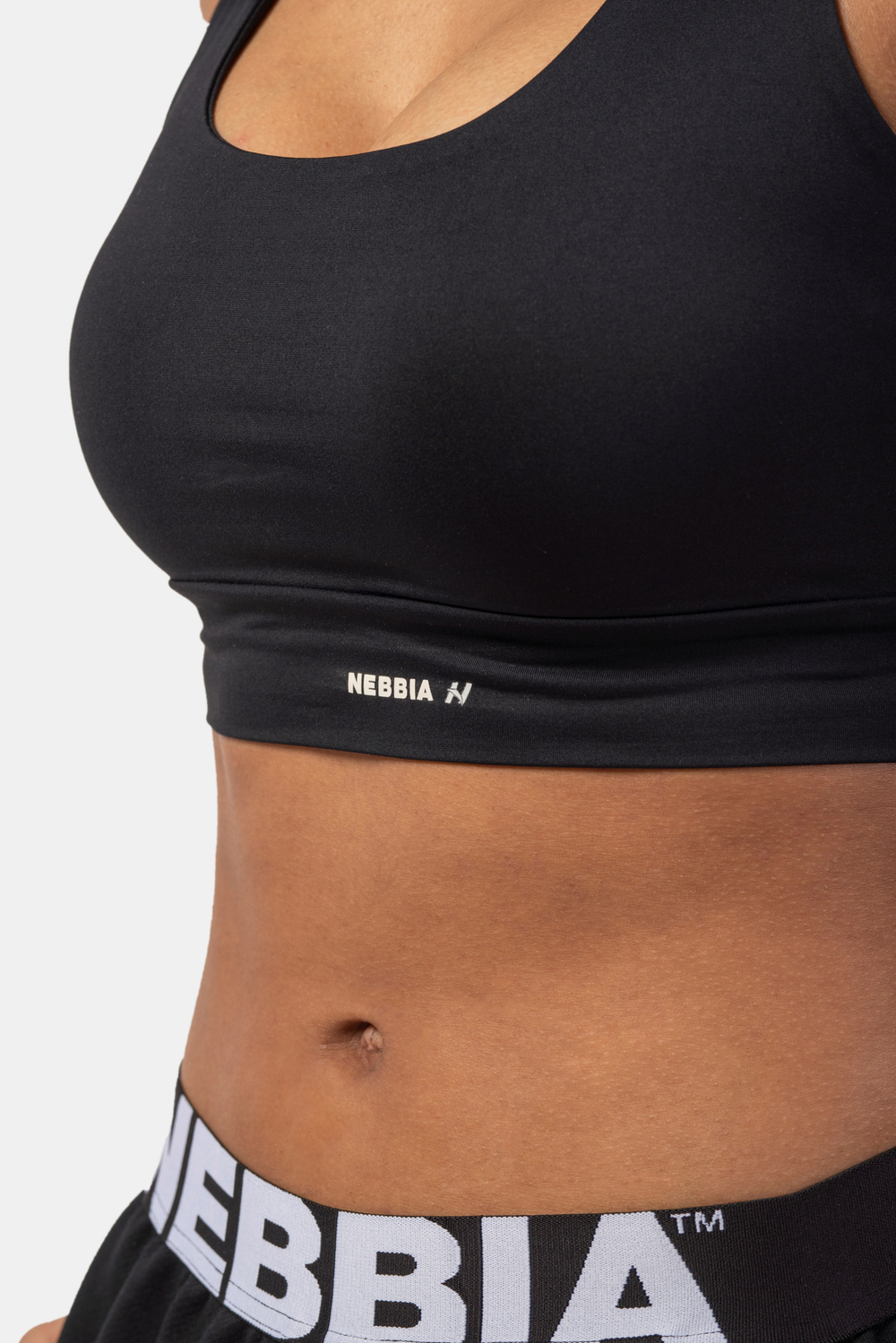 Топ ACTIVE SPORTS BRA WITH MEDIUM IMPACT 413 Черный