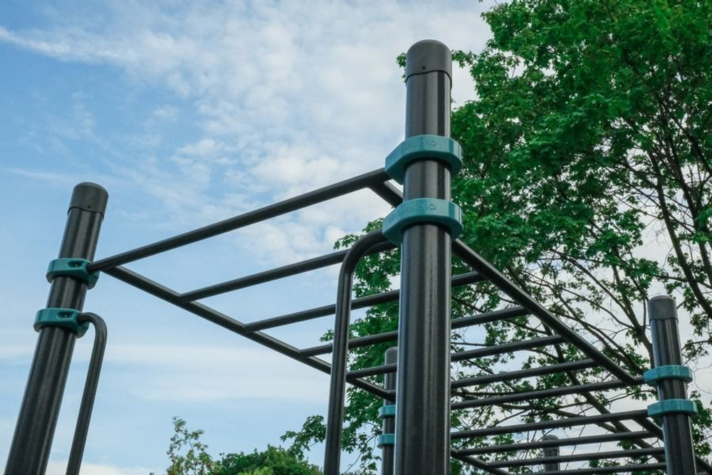 Рукоход в подъем, рукоход классический 2-х уровневый и вертикальные поручни для колясочников - Ома