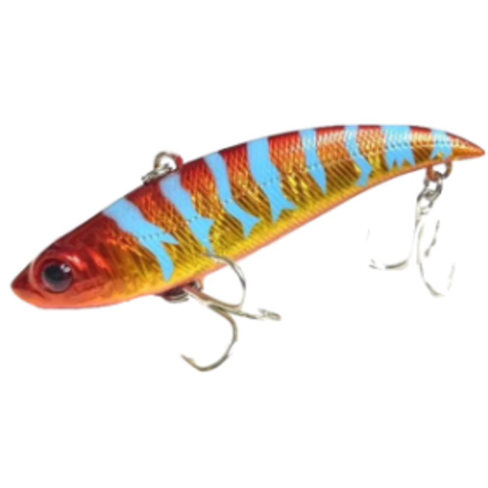 Раттлин Grows Culture Bay Blue Vib 90мм 28г UV#36/89 (Red Grouper)