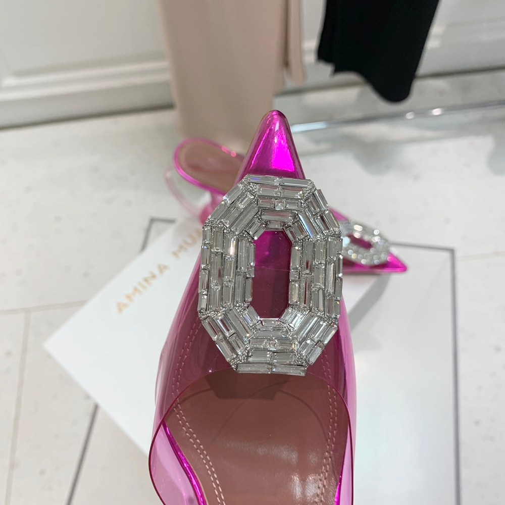 Amina Muaddi Pumps