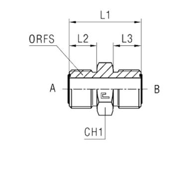 Соединение P D10 ORFS 11/16