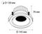 Встраиваемый светодиодный светильник Italline IT06-6018 white 4000K